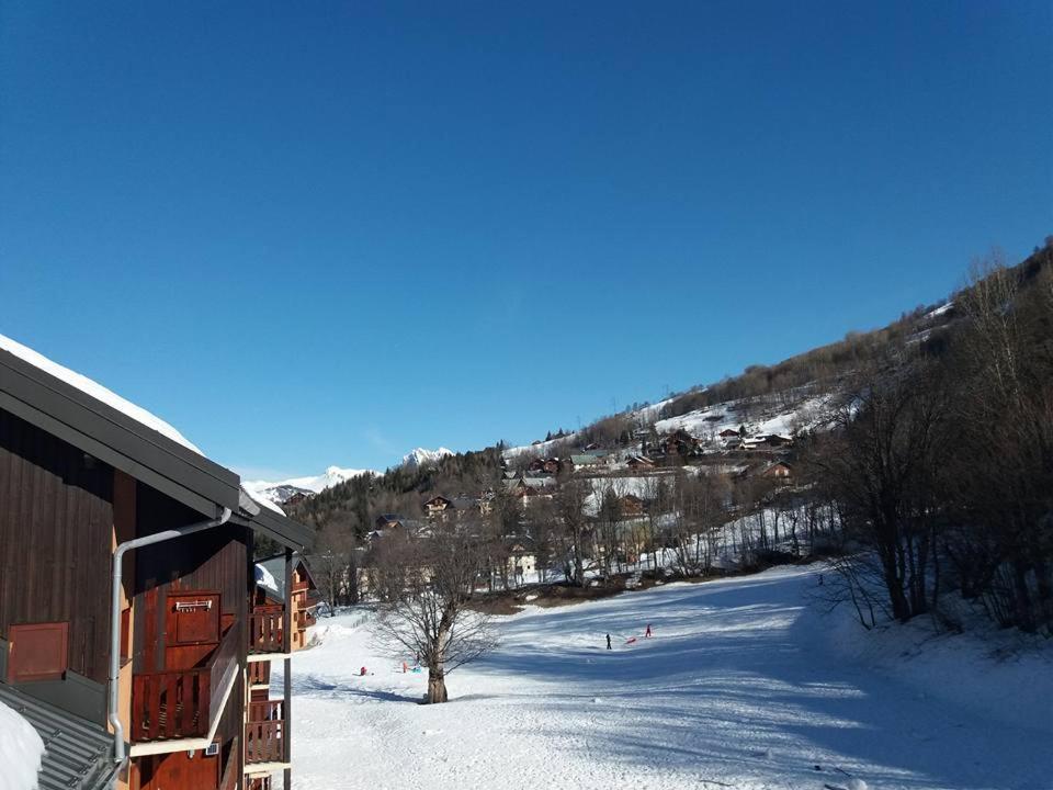 Valloire Studio Marmotte : Nid Douillet Centre De Valloire, Ete / Hiver 4Pアパートメント エクステリア 写真